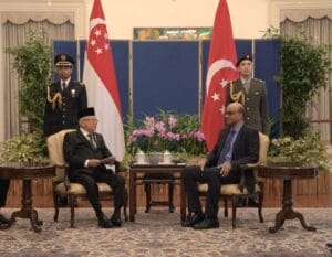 Momen Presiden Singapura Tanya Wapres Tentang Kondisi Politik Indonesia Jelang Pemilu 2024