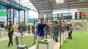 Senjata dan Munisi PT Pindad Dukung Kejuaraan Lomba Tembak HUT Ke-74 Kodam Jaya