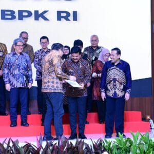 Menteri ATR/Kepala BPN Hadiri Entry Meeting Pemeriksaan Laporan Keuangan Tahun 2023
