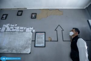 Kadisdik Tinjau Sekolah Terdampak Gempa di Kab. Sumedang