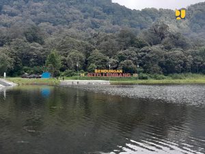 Jaga Pasokan Air Baku, Kementerian PUPR Selesaikan Rehabilitasi Bendungan Situ Lembang