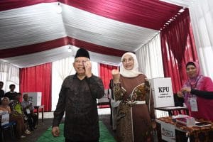 Gunakan Hak Suaranya, Wapres Harap Pemimpin Terpilih Membawa Indonesia Lebih Maju dan Sejahtera