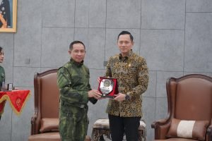 Bangun Sinergi Penyelesaian PSN, Menteri ATR/Kepala BPN Temui Panglima TNI