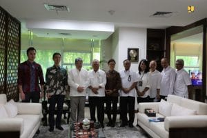 Terima Kunjungan Duta Besar Jepang, Menteri Basuki Berharap Dukungan Nyata World Water Forum Ke-10
