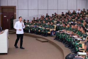 Beri Kuliah Umum di Seskoal, Menteri AHY: Peran TNI AL Penting dalam Tata Ruang Pertahanan Indonesia