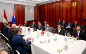 Dampingi Presiden Jokowi Pertemuan Bilateral dengan PM Australia, PM New Zealand dan PM Kamboja, Menteri Basuki Bahas Kerja Sama Infrastruktur