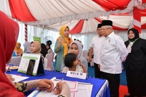 Perangi Stunting di Indonesia, Wapres Tinjau Posyandu Lepo-Lepo Kendari