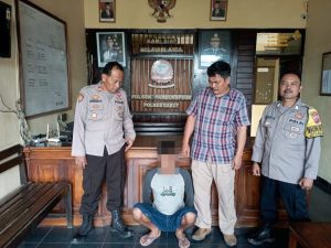 Polsek Pameungpeuk Ringkus Pelaku Pencurian Kendaraan Sepeda Motor 