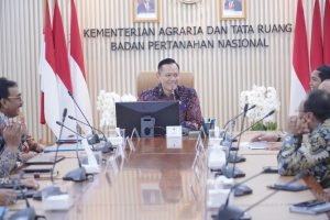 Menteri ATR/Kepala BPN Pimpin Rapat PP Nomor 18 Tahun 2021