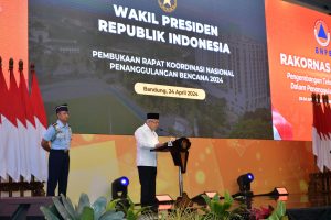 Buka Rakornas Penanggulangan Bencana 2024, Wapres Sampaikan 5 Strategi Mitigasi
