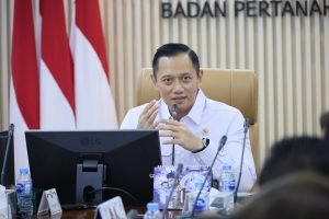 Menteri AHY Pimpin Rapat Evaluasi Kinerja