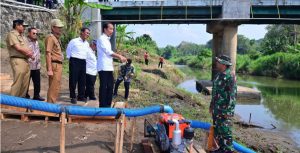 Antisipasi Kekeringan dan Peningkatan Produksi Pangan, Presiden Tinjau Pompanisasi di Jawa Tengah