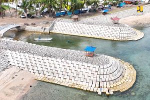 Cegah Abrasi Pantai, Kementerian PUPR Bangun Pengaman Pantai Gelora di Sumbawa