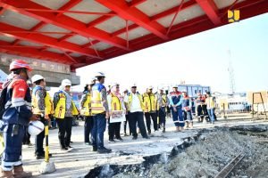 Menteri Basuki Tinjau Progres Pembangunan Underpass Joglo di Kota Surakarta