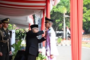 1.078 Praja Muda IPDN Dilantik Wapres Ma’ruf Amin Jadi ASN