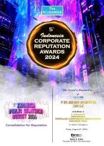 Bank bjb Raih  Corporate Reputation Awards 2024