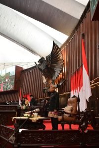 Hadiri Sidang Tahunan MPR dan Sidang Bersama DPR – DPD Tahun 2024, Wapres Kenakan Pakaian Adat Palembang