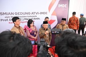 Resmikan Gedung Kampus Akademi Televisi Indonesia, Wapres Harap Optimalisasi Pengembangan Riset dan Inovasi