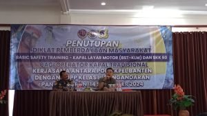 Acara Penutupan Diklat Pemberdayaan Masyarakat