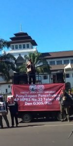 Gerak Jabar Menolak Keras Pencabutan Tap MPRS No. 33 Tahun 1967