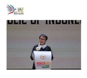 Menlu RI Serukan Kolaborasi Global di Indonesia-Africa Parliamentary Forum 2024