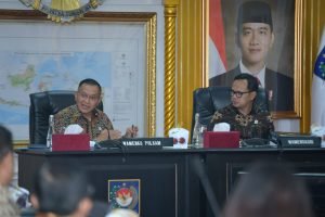 Pimpin Rakor Kesiapan Pilkada, Wamenko Polkam: Seluruh Pemangku Kepentingan Sudah Siap