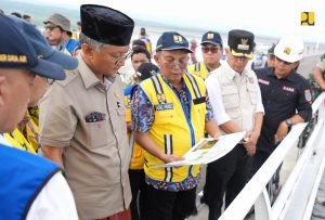 Tingkatkan Produktivitas Pertanian di Nganjuk, Kementerian PU Bangun Saluran Irigasi Semantok Kiri