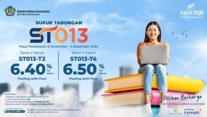bank bjb Tawarkan SBN Ritel  ST013 dengan Imbal Hasil Hingga 6.50%