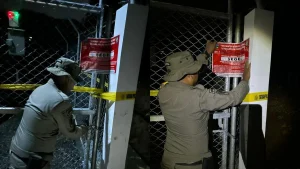 Satpol PP Garut Segel Tower Seluler ke-24, Milik PT DM