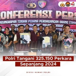 Tahun 2024, Polri Buktikan Kinerja Cemerlang dengan Kasus Berkurang, Penyelesaian Meningkat Tajam