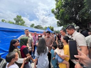 Pastikan Bantuan dan Pemulihan Cepat, Wapres Gibran Kunjungi Korban Kebakaran Kemayoran