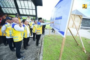 Pastikan Irigasi Premium Berjalan Optimal, Menteri Dody Tinjau Bendungan Pidekso Wonogiri