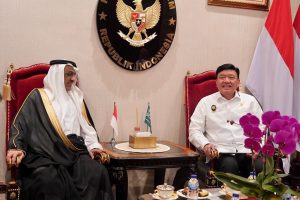 Menko Polkam dan Dubes Arab Saudi Perkuat Kerja Sama Keamanan dan Perlindungan WNI