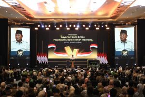 Presiden Prabowo Resmikan Bank Emas Pegadaian