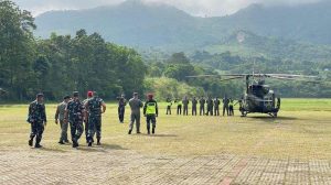 KSAD Jenderal Maruli Jajal Helikopter Tempur di Cipatat Bandung Barat, Lakukan Dua Kali Tembakan