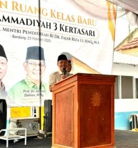 Wamendikdasmen Fajar Apresiasi Lembaga Zakat dalam Pembangunan Sekolah Pascagempa