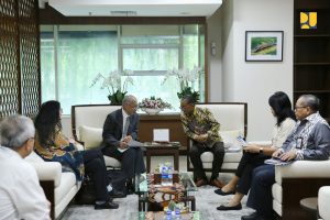 Pertemuan dengan Koordinator HELP on Water and Disasters, Kementerian PU Perkuat Kerja Sama untuk Isu Air dan Kebencanaan