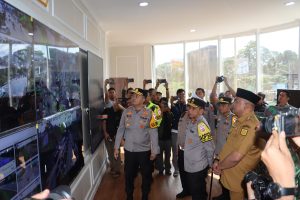 Kapolda Jabar Tinjau Kesiapan Pengamanan Lebaran di Pos Pam Gadog