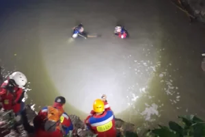 Terpeleset saat Mancing, Seorang Pria Tewas Tenggelam di Sungai Ciwarga