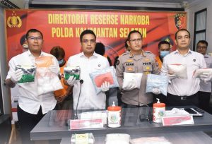 Polri Bongkar Jaringan Narkoba Fredy Pratama di Kalsel, 8,7 Kg Sabu dan 10 Ribu Ekstasi Disita