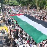 Puluhan Ribu Warga Ikuti Aksi Bela Palestina yang Digelar di Kota Bandung