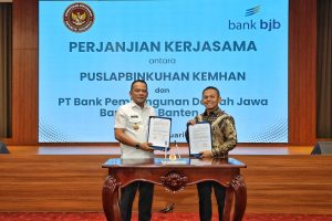 bank bjb Perkuat Sinergi dengan KEMHAN melalui Penandatanganan Nota Kesepahaman Jasa Keuangan