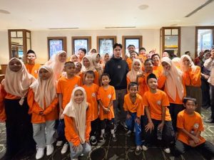 Tanamkan Percaya Diri dan Nilai Persahabatan,   Wapres Gibran Ajak Anak Yatim Nonton Film Jumbo