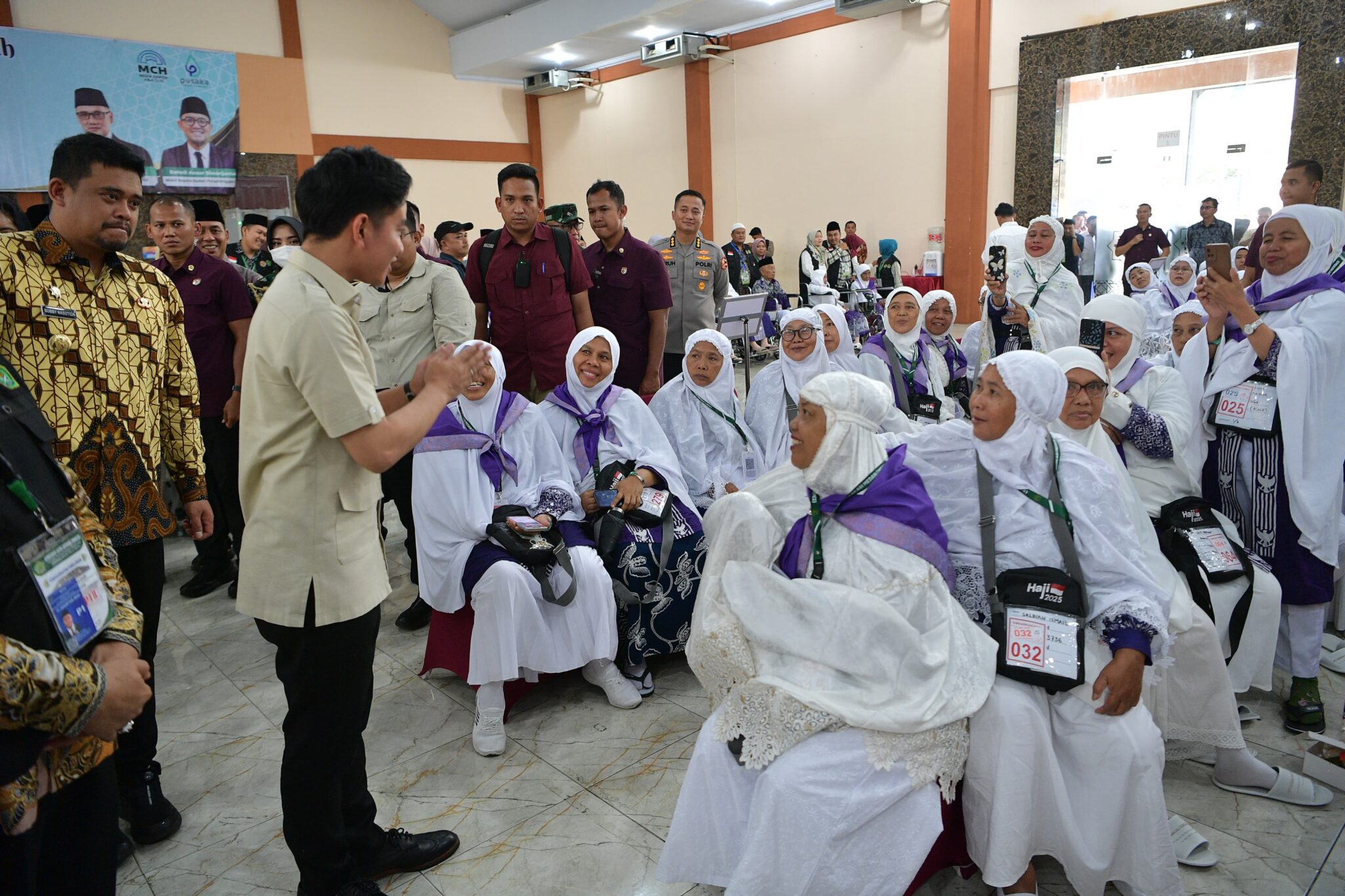 Tinjau Asrama Haji Medan, Wapres Minta Petugas Haji Prioritaskan Layanan Jamaah Lansia