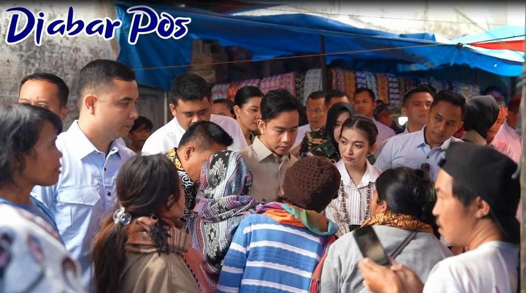Perkuat Ekonomi Rakyat, Wapres Gibran Tinjau Pasar Dolok Sanggul