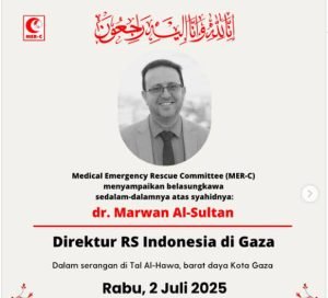 Brutal !!! Israel Bunuh Direktur RS Indonesia di Gaza