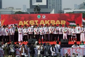Dari Monas untuk Gaza : Indonesia Tak Akan Diam Hadapi Penjajahan!