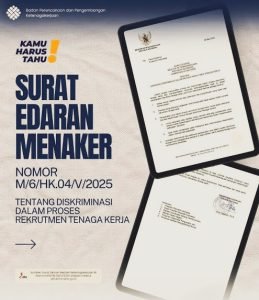 Stop Diskriminasi! Menaker Wajibkan Rekrutmen Berbasis Kompetensi
