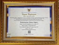 Kemendagri Raih Predikat ‘Sangat Memuaskan’ dalam Pengawasan Kearsipan Tahun 2024