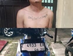 Polisi  Amankan Pelaku Dugaan Curanmor di Babakan Manggung